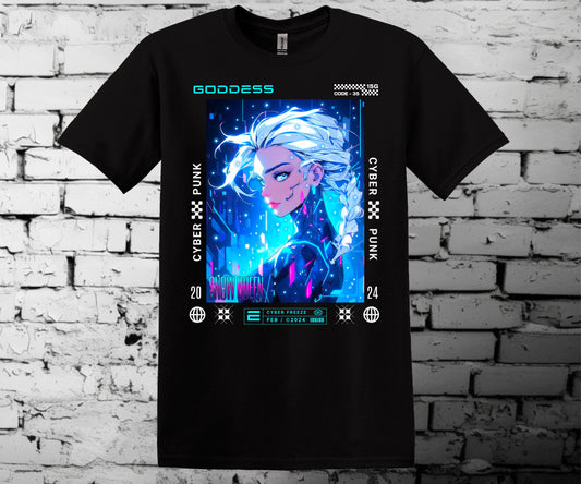 Cyber punk Elsa mashup