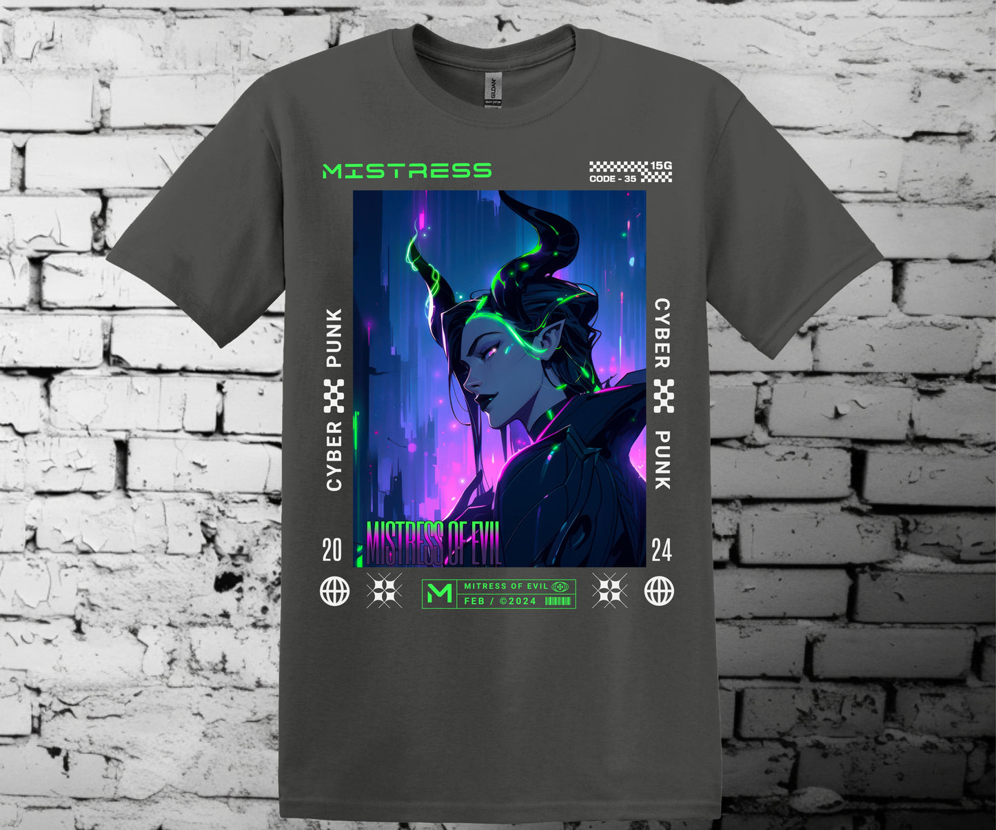 Cyber punk Maleficent mashup