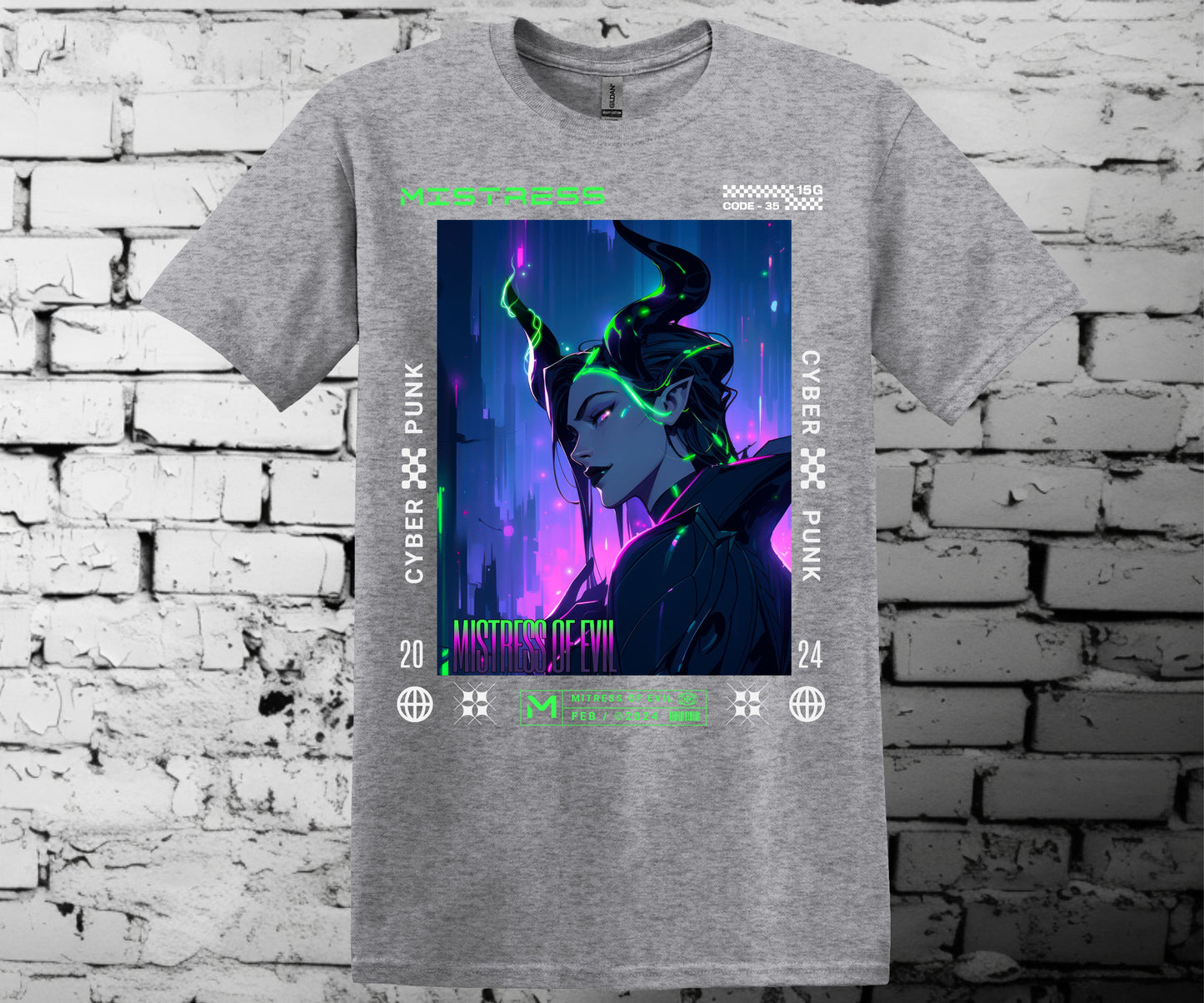 Cyber punk Maleficent mashup