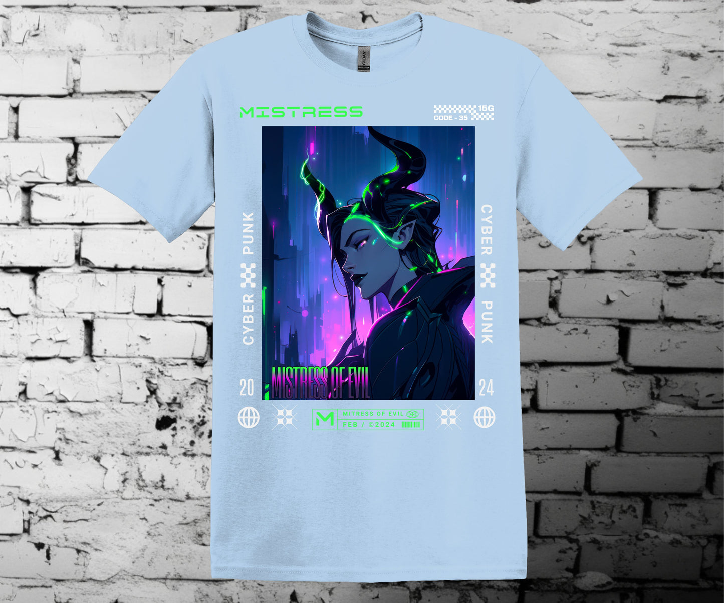 Cyber punk Maleficent mashup