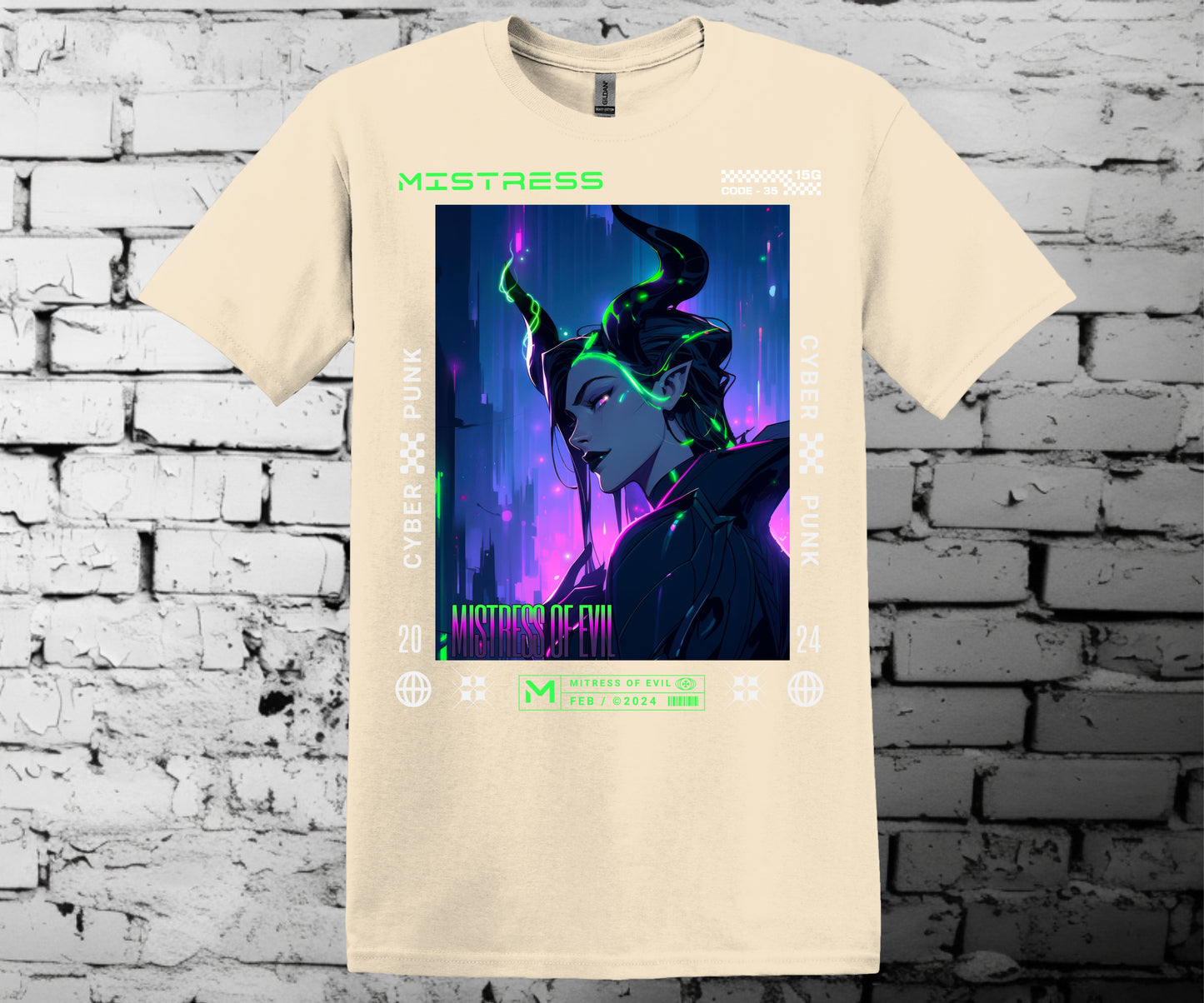 Cyber punk Maleficent mashup