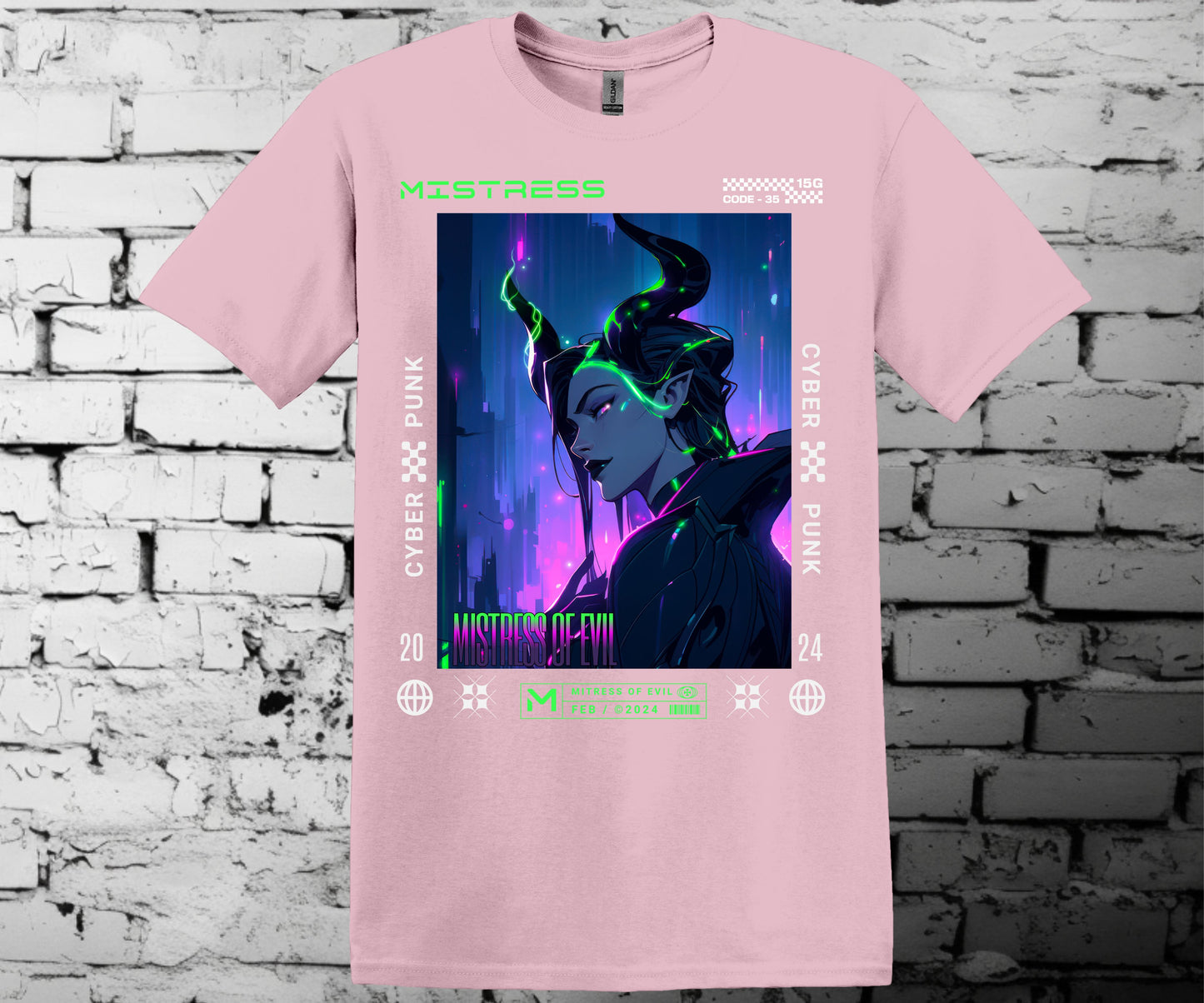 Cyber punk Maleficent mashup