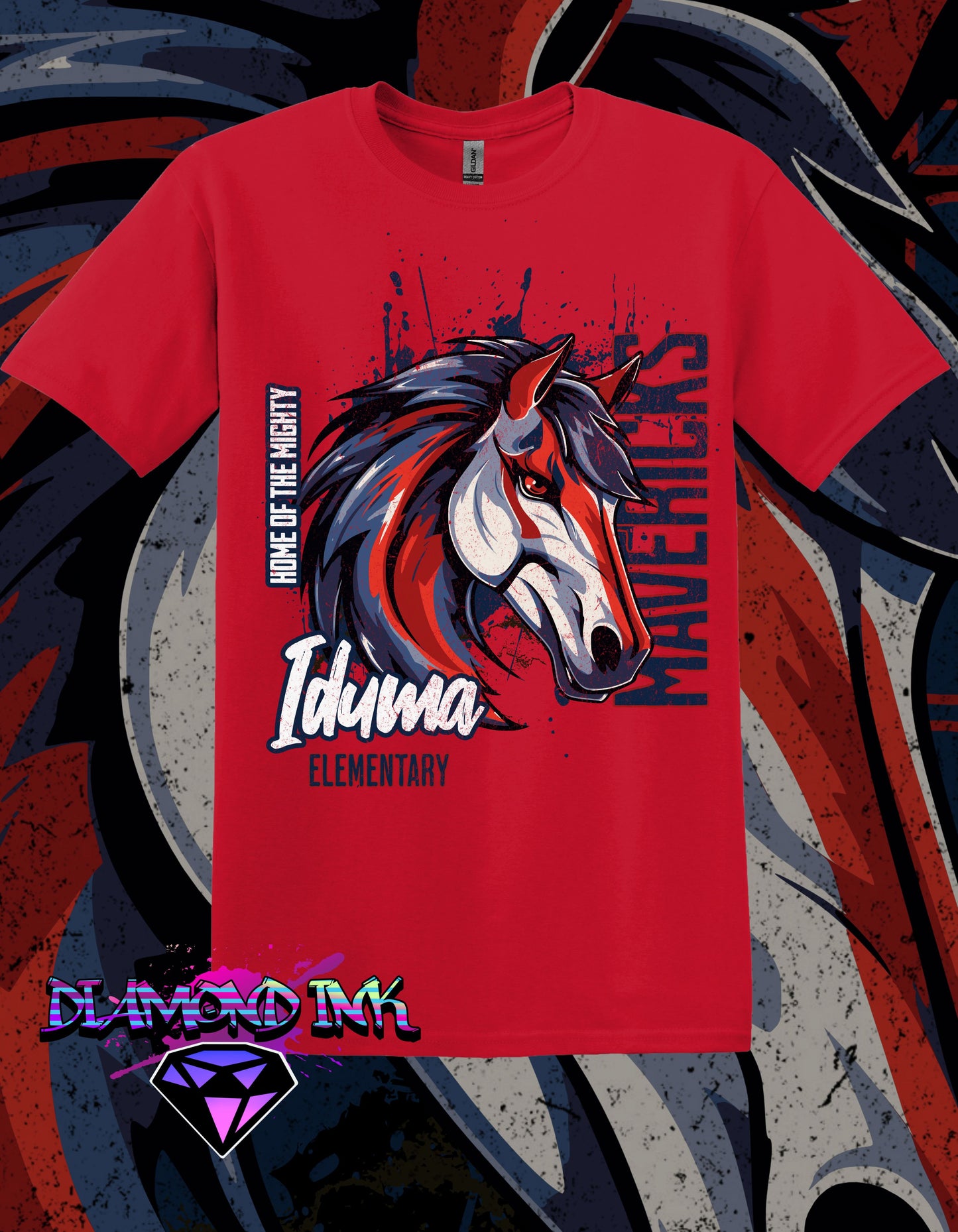 Iduma Mustangs School Spirit