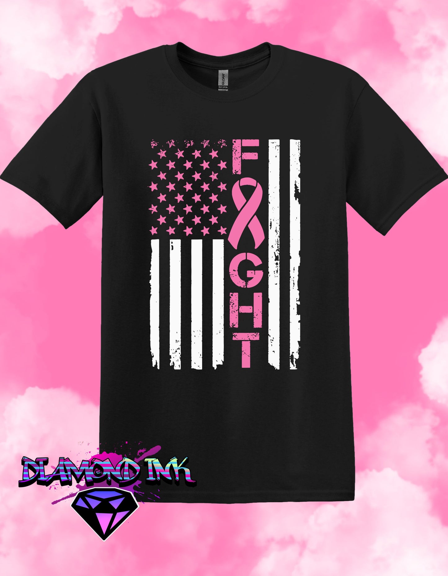 "Fight" American Flag